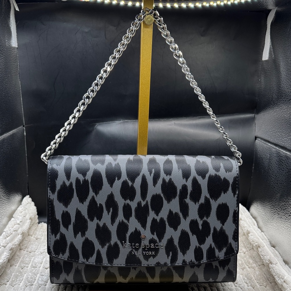 Kate Spade Carson Leopard Handbag